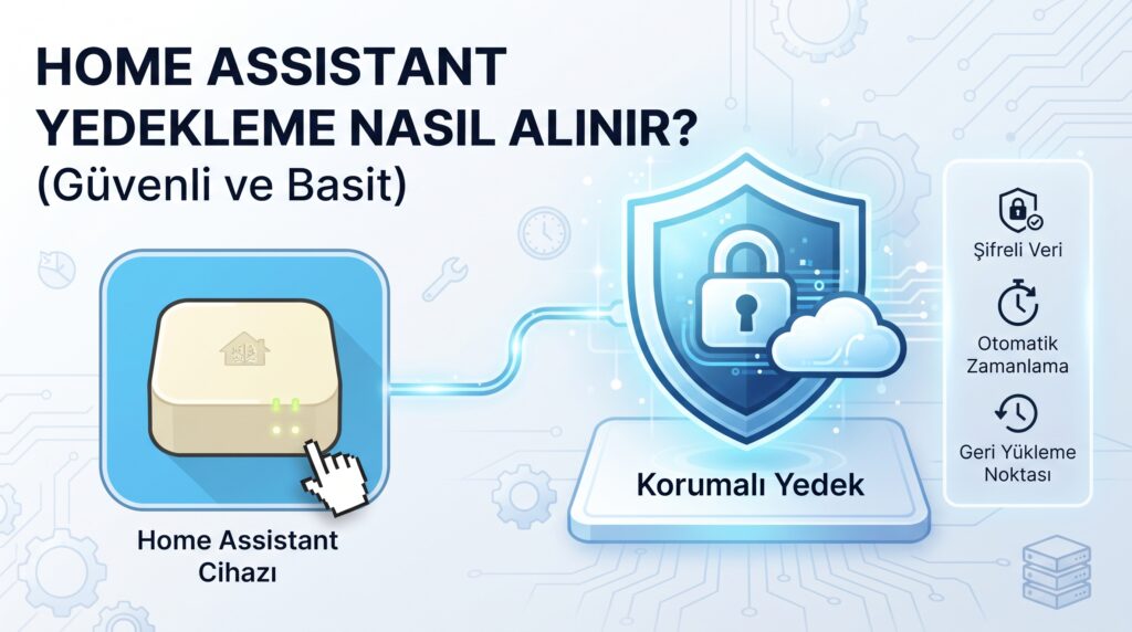 Home Assistant yedeği nasıl güvenle saklanır? Acil durum kiti ve kontrol planı