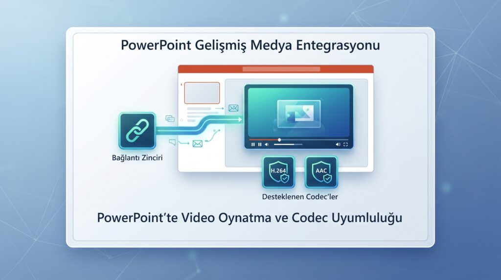 PowerPoint’te video veya ses oynatılmıyor: Biçim, bağlantı ve uyumluluk kontrolü