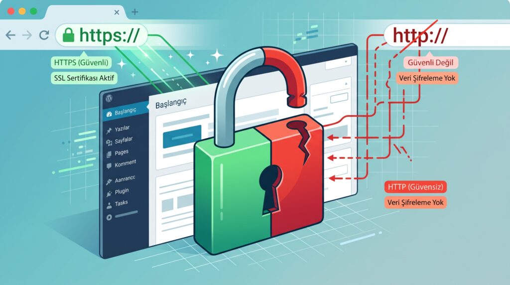 WordPress mixed content ve Güvenli Değil uyarısının çözümü