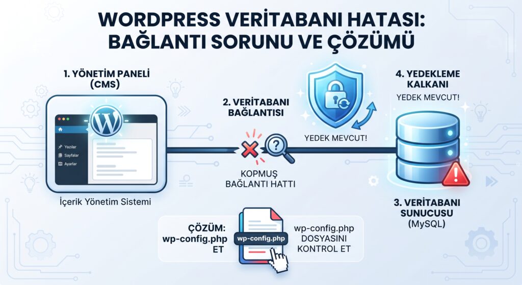 WordPress ‘Veritabanı Bağlantısı Kurulurken Hata Oluştu’ Sorunu Nasıl Çözülür?